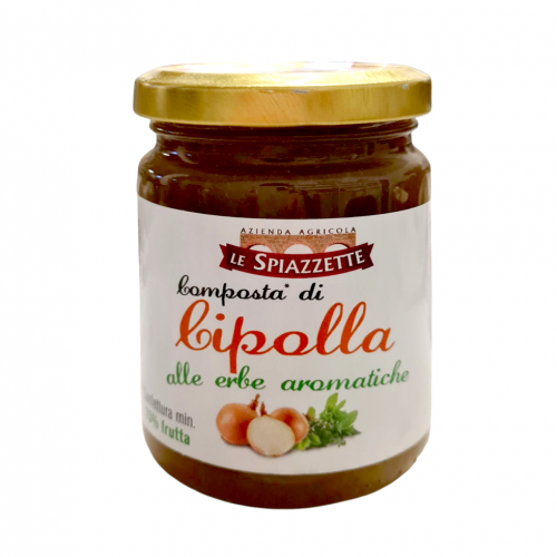 Composta di cipolle alle erbe aromatiche 170g