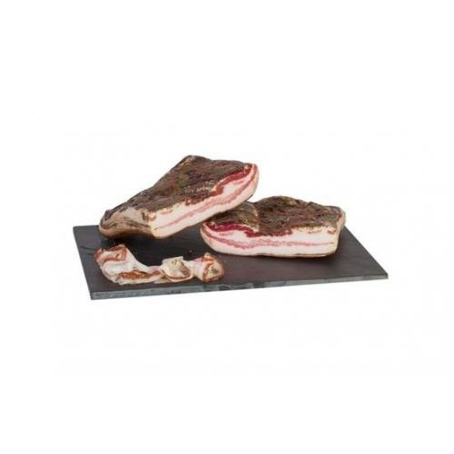 Pancetta tesa stagionata alle erbe trancio 400g