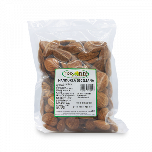 Mandorle di Sicilia sgusciate 150g
