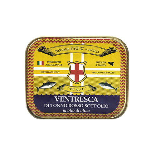 Ventresca di Tonno Rosso sott’olio in olio di oliva 330g