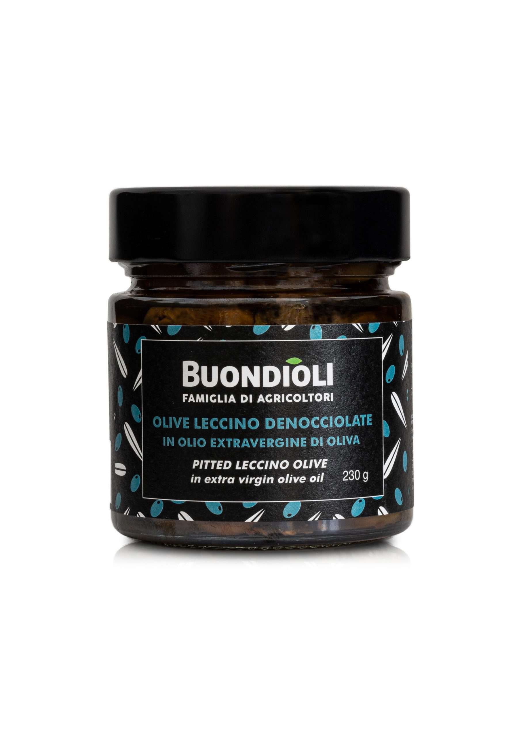 Olive Leccino Denocciolate in olio evo 230g