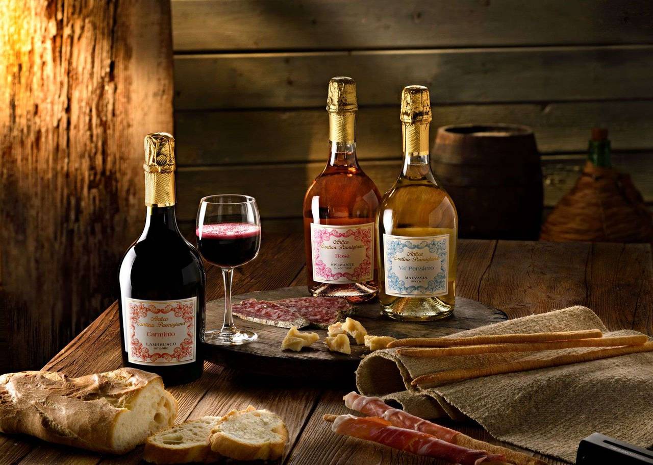 Assapora l'Emilia - Offerta degustazione 3 vini. Lambrusco, Malvasia, Rosato