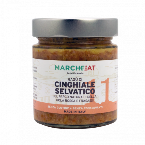 Ragù di Cinghiale Selvatico 200g - MarcheEat