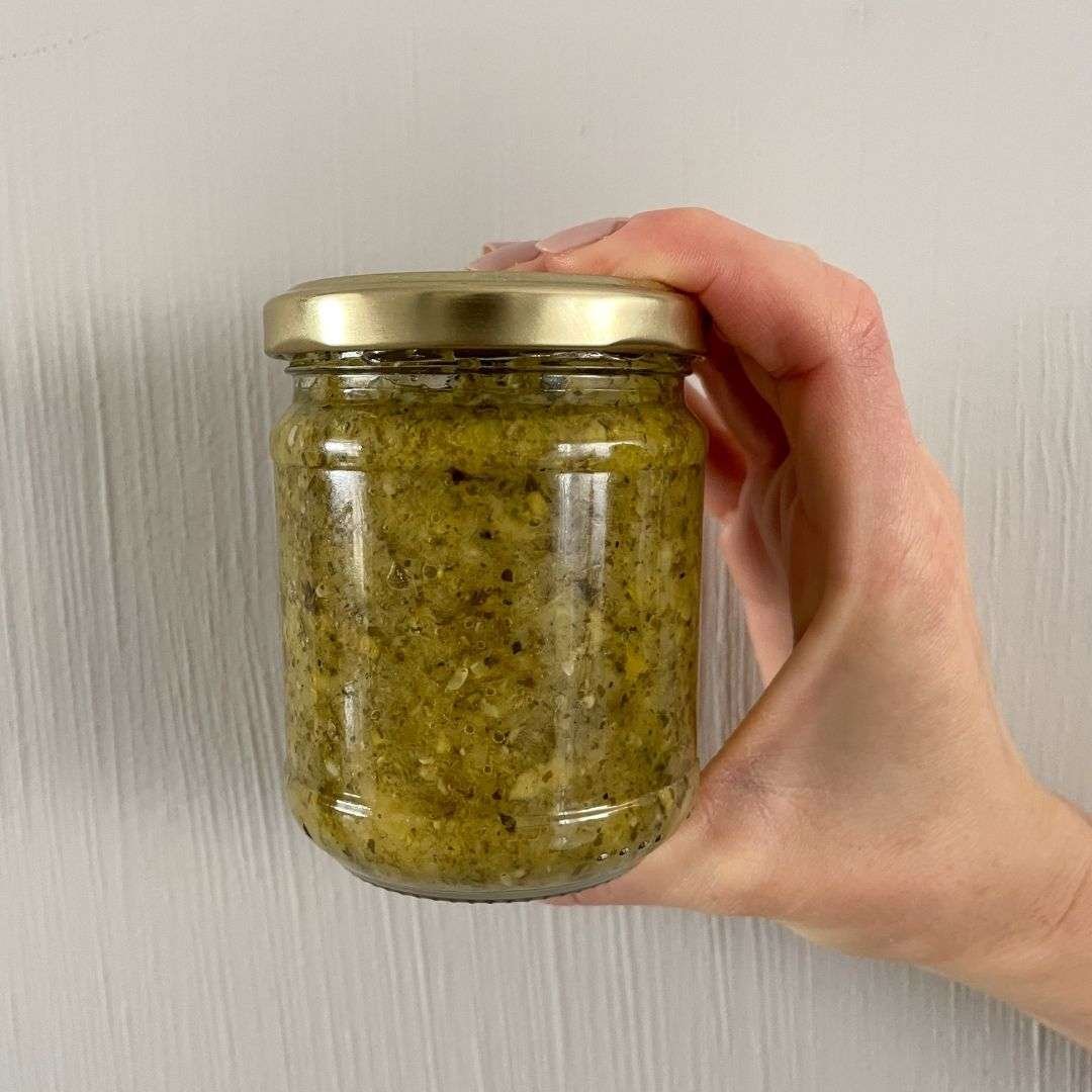 Bruschetta diversa di zucchine e pomodori - 185 gr