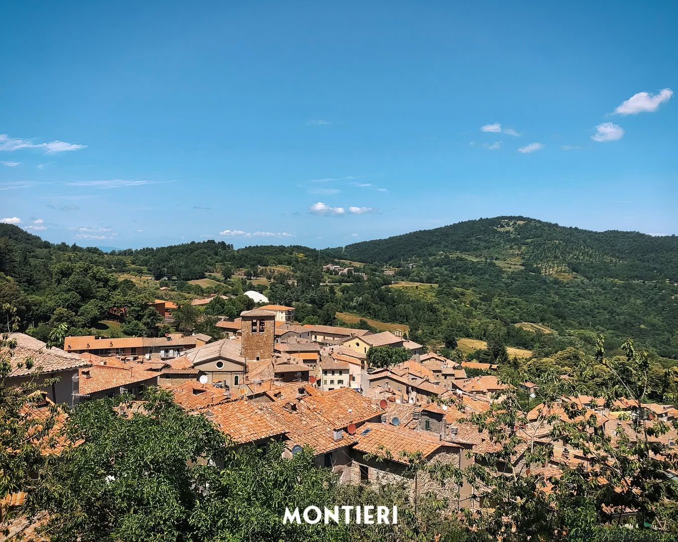 Borgo di Montieri in Toscana