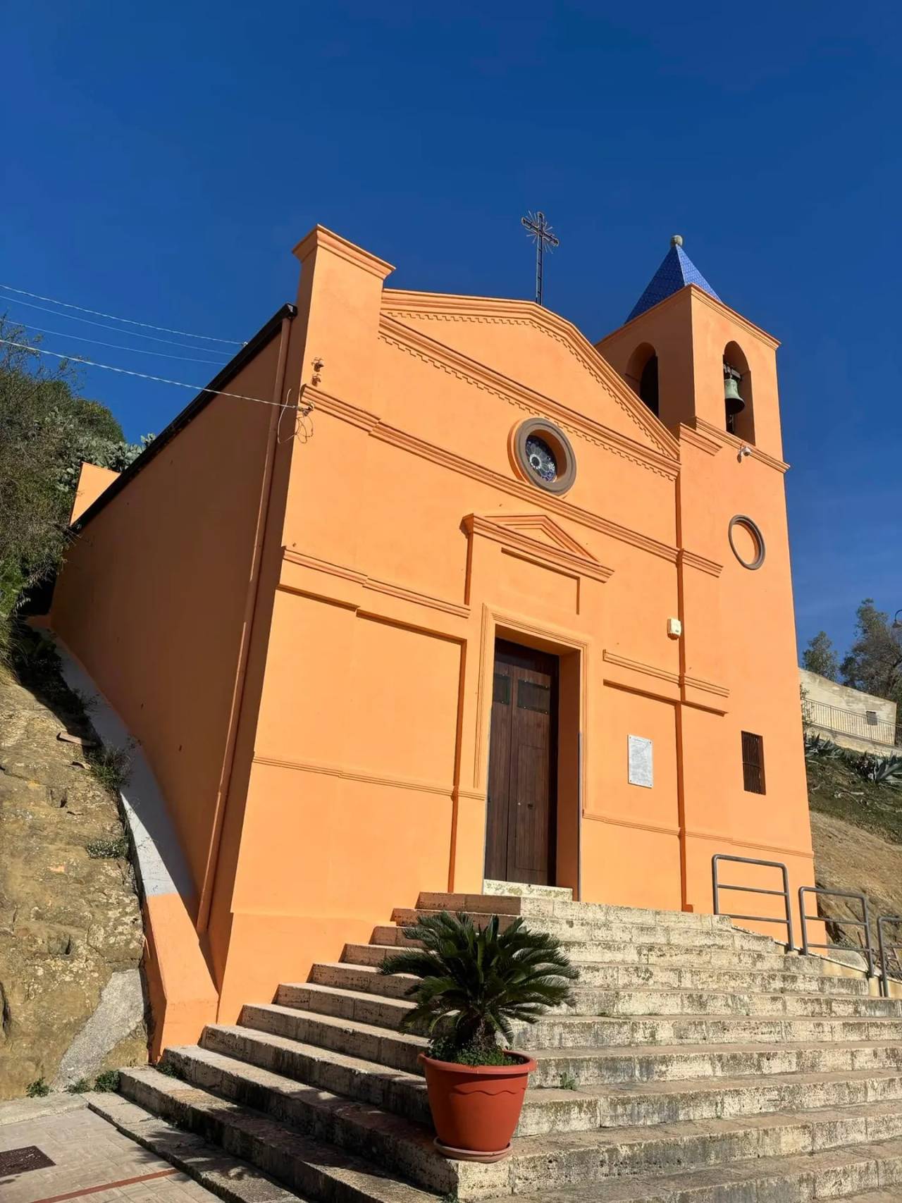 Santuario della Madonna dei Peccatori a Camporeale in Sicilia