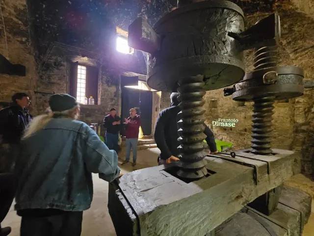 Antica macina del Frantoio Dimase a Montemurro