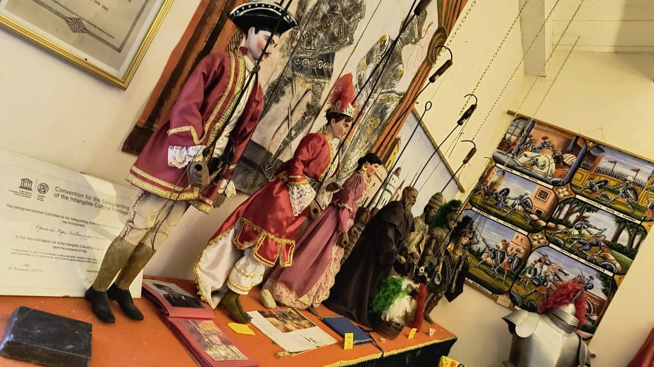 Museo I Pupi di Nino Canino a Partinico in Sicilia