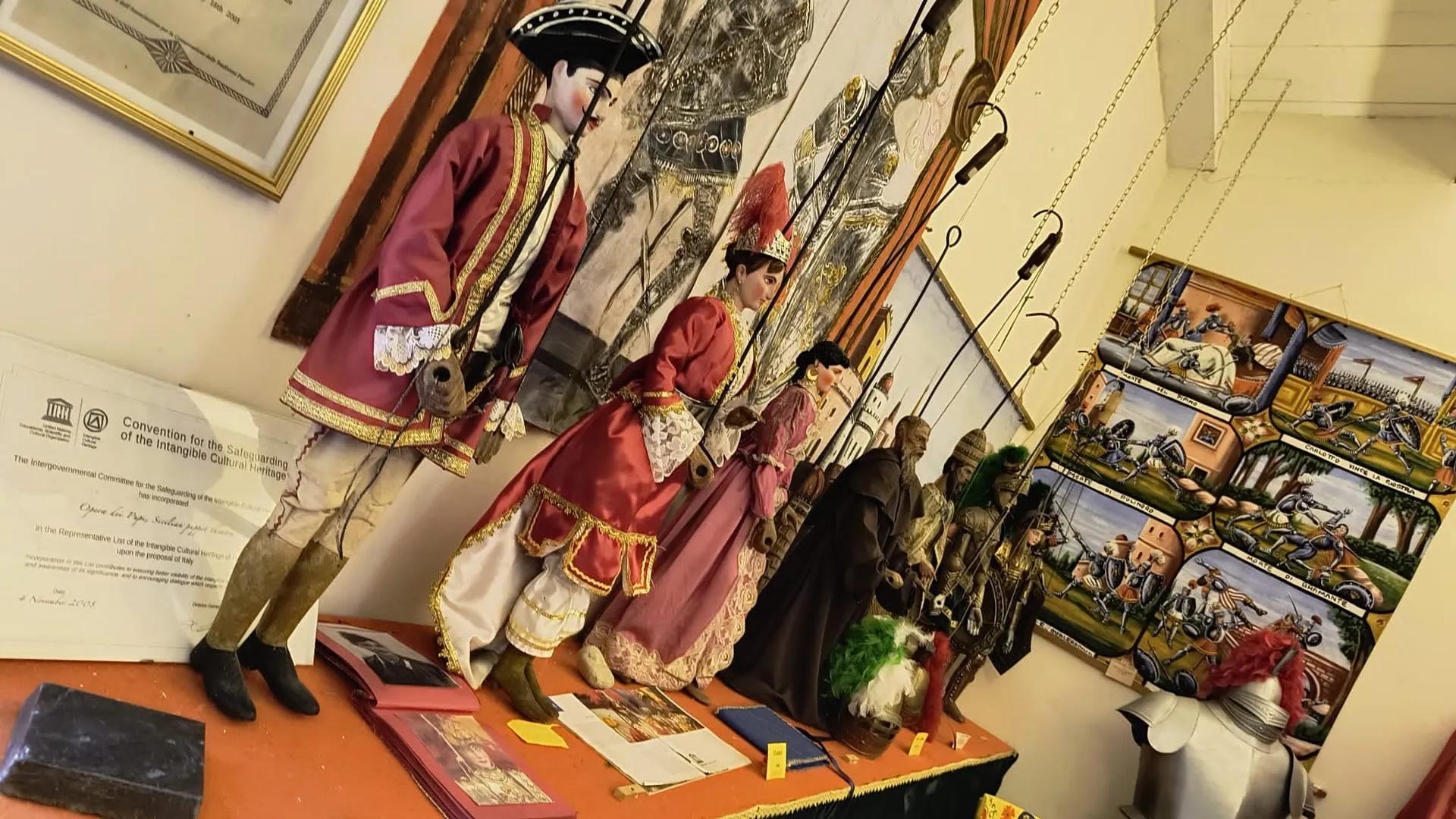 Museo I Pupi di Nino Canino a Partinico in Sicilia